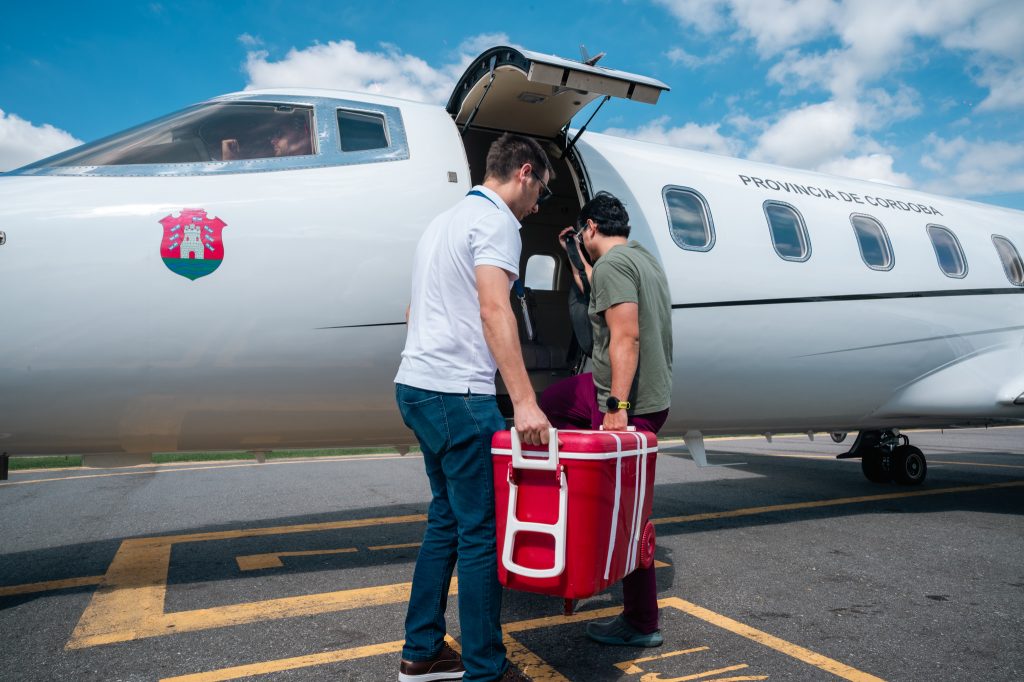 Nuevo operativo aéreo sanitario para el traslado de un órgano destinado a trasplante