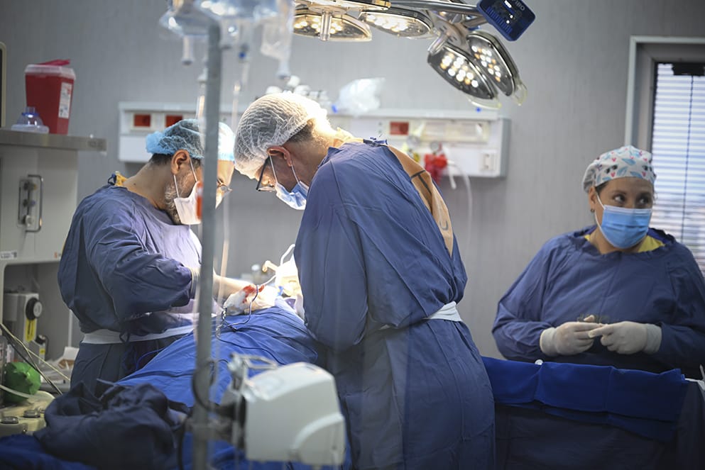 Hospital Tránsito Cáceres realizó una compleja cirugía hepática