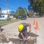 Baja presión de agua por trabajos de mantenimiento y conexión de nuevas cañerías
