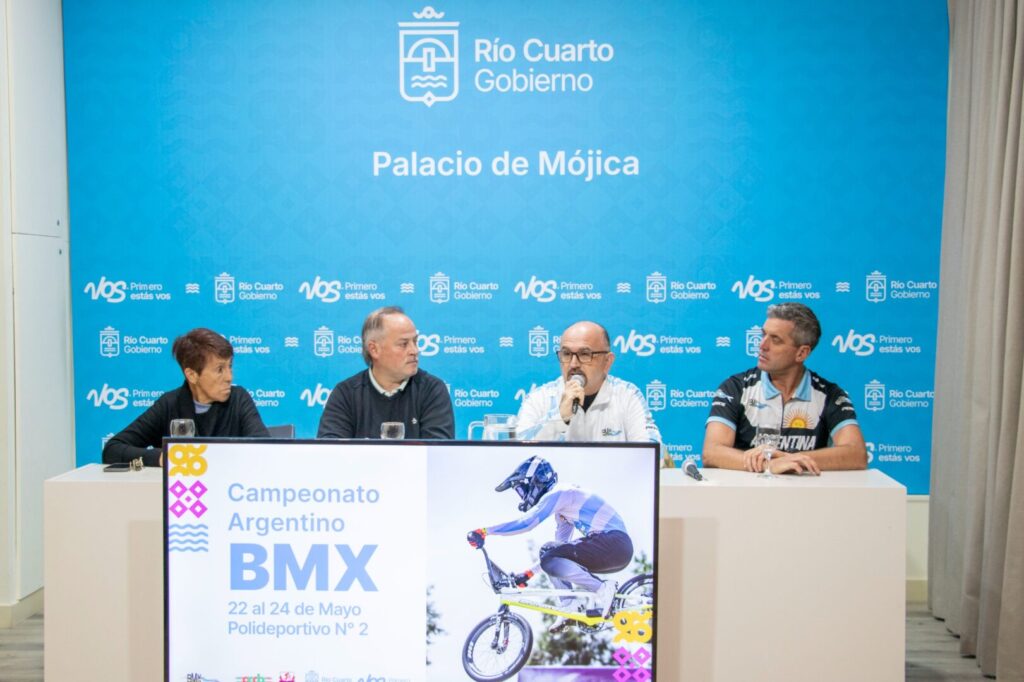 Río Cuarto se prepara para vivir el Campeonato Argentino de BMX en el Polideportivo N° 2