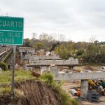 Circunvalación Río Cuarto: Avanza la duplicación del puente Islas Malvinas