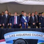 El intendente Guillermo de Rivas acompañó en Las Higueras los festejos patrios y la histórica consagración de la localidad como ciudad