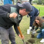 Las Playas: Nueva jornada de forestación en la central de EPEC 
