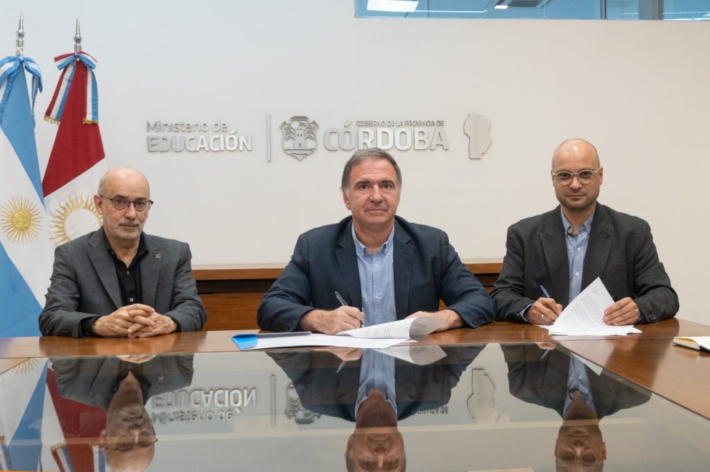 Infraestructura escolar: cooperación técnica entre Educación, la UNC y el Colegio de Arquitectos