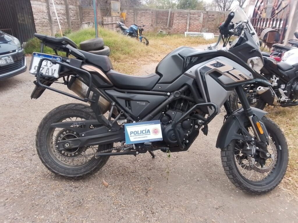 Recuperaron dos motocicletas de alta cilindrada y detuvieron a un hombre de 35 años