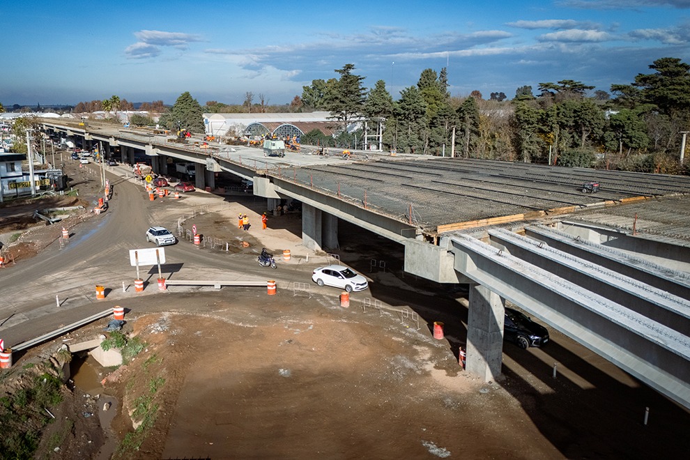 Redireccionamiento de tránsito en la zona de obra del altonivel Vélez Sarsfield