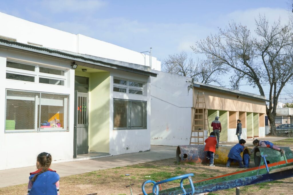 Operativo Más Color: culminó la renovación de los 30 jardines de infantes de Río Cuarto