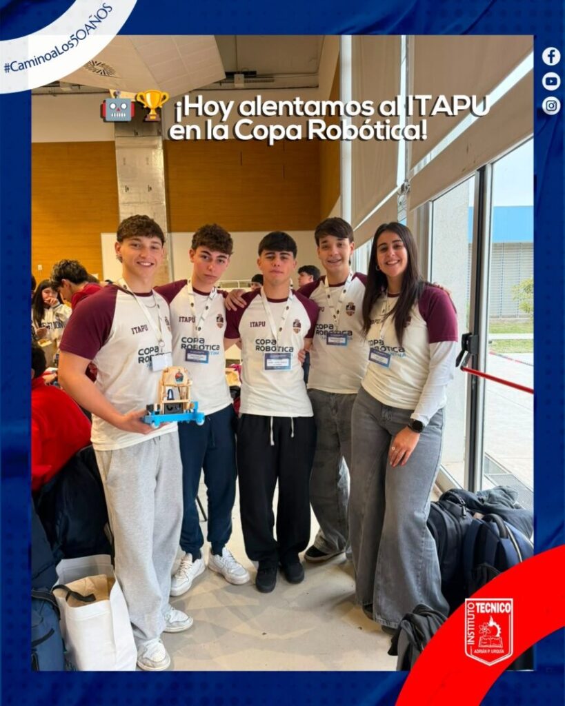 “Los 5 Pioneros” del ITAPU de General Deheza, subcampeones de Córdoba y rumbo a la Final Nacional de Robótica