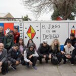 Río Cuarto: estudiantes realizaron un mural para concientizar sobre el trabajo infantil