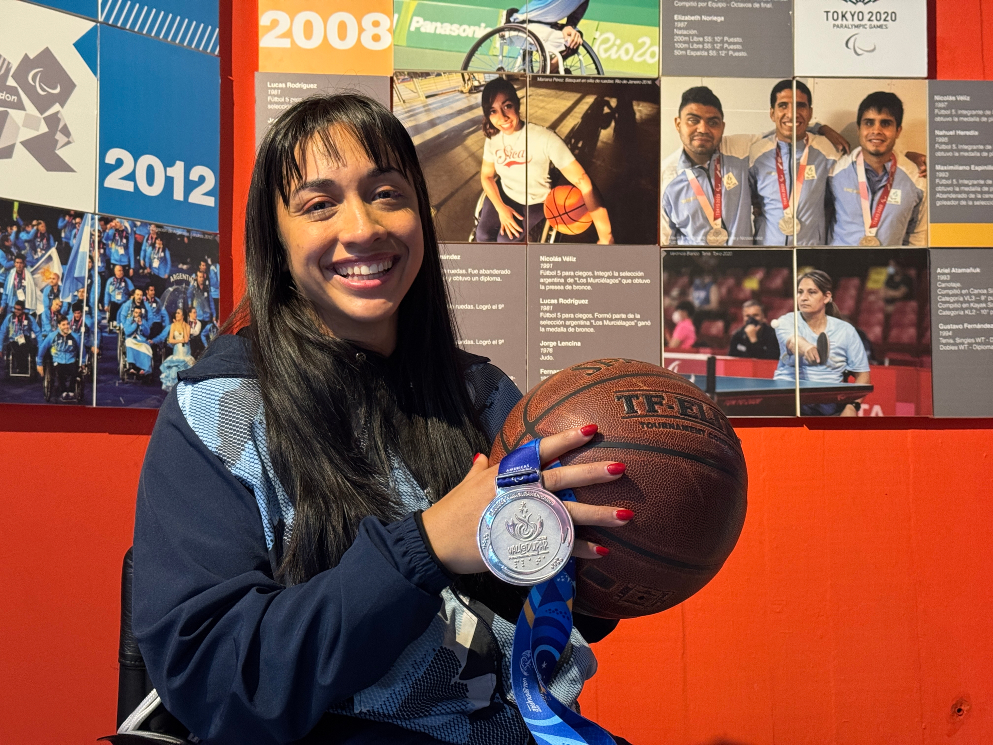 Excelencia deportiva cordobesa: Mariana Pérez visitó el Kempes y se continúa preparando en el CARD