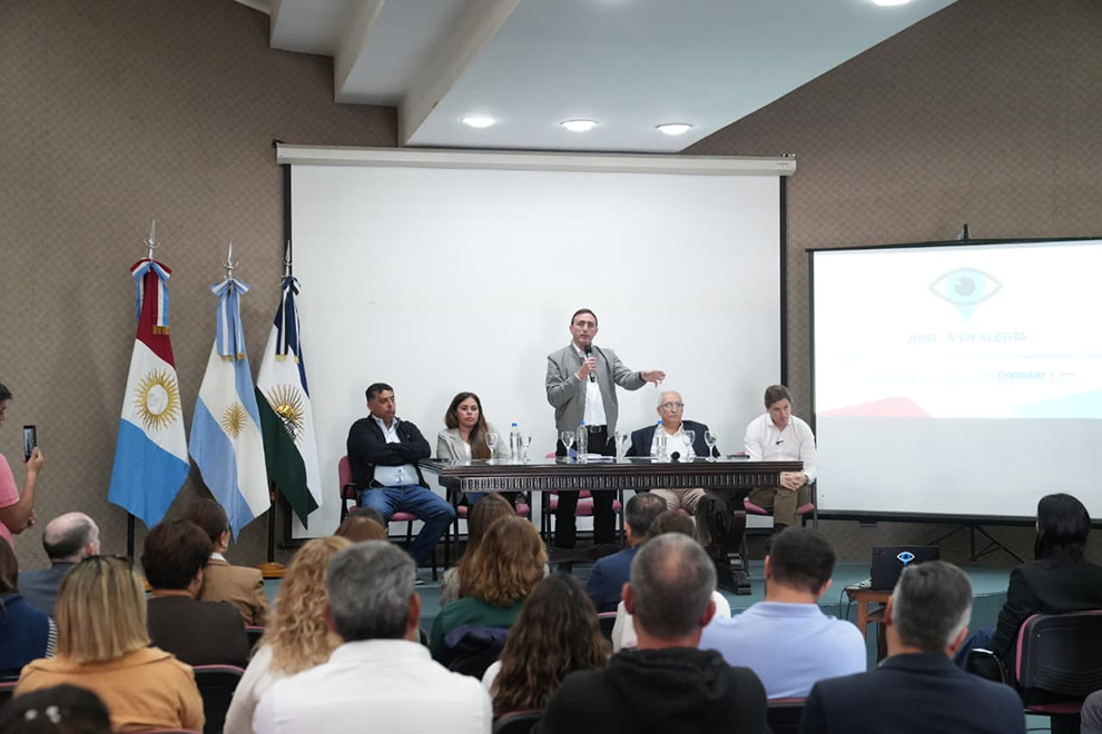 La Provincia presentó el programa “Juntos en Alerta” en Laboulaye, Villa Valeria y Huinca Renancó