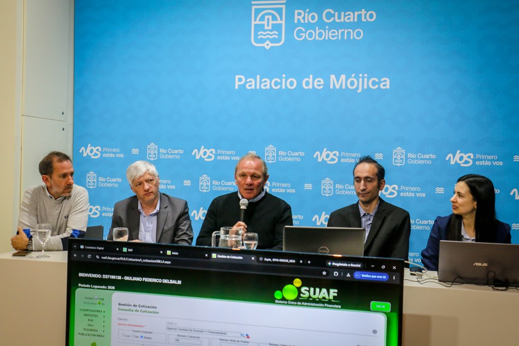 Se abrieron los sobres para la repavimentación de 120 cuadras en Río Cuarto
