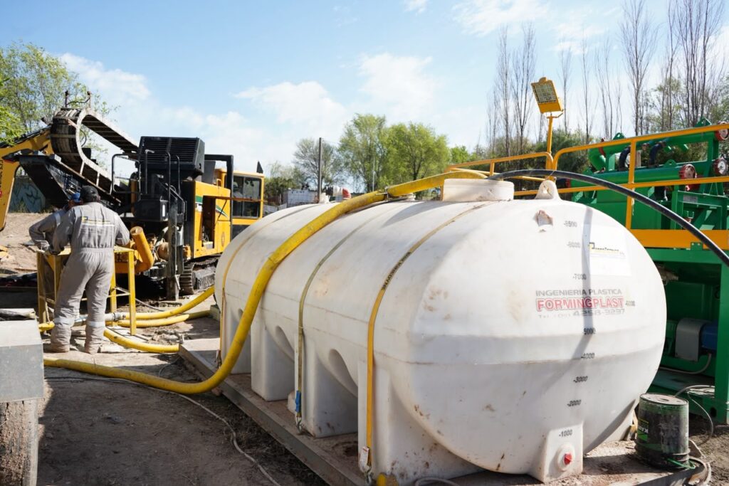 Río Cuarto: la obra de saneamiento cloacal para Banda Norte tiene 90% de avance