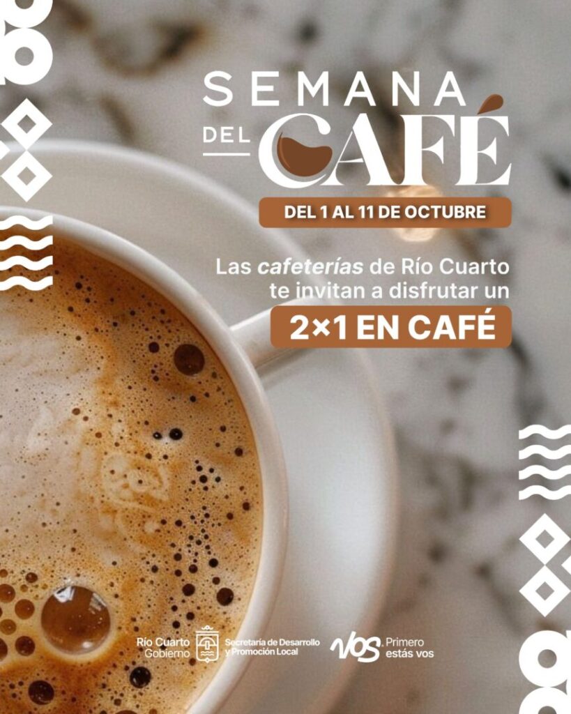 Sumate a la Semana del Café: Abrieron las inscripciones para las cafeterías que deseen participar