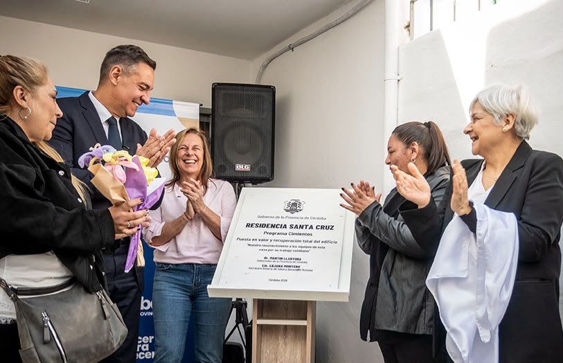 SeNAF: La Provincia inauguró obras en la Residencia Santa Cruz