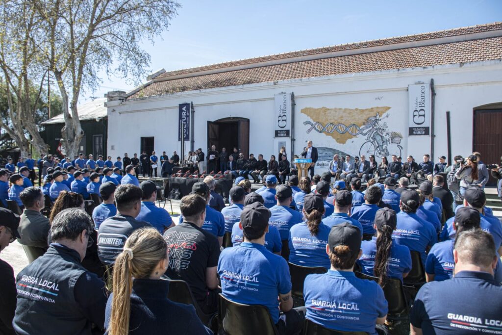 El Gobierno de Río Cuarto junto a la Provincia fortalecen la prevención ciudadana con equipamiento y formación para la Guardia Local