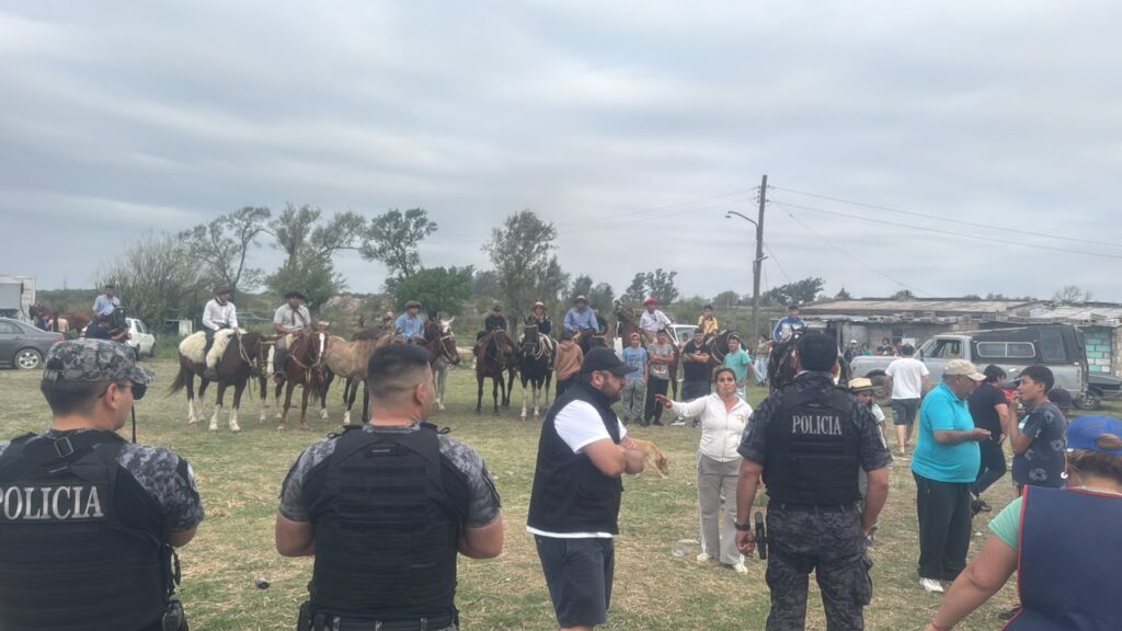 Desarticularon una jineteada que se realizaba sin habilitación y sin medidas de seguridad