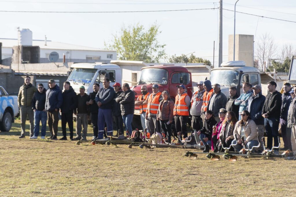 Barrio Jardín Norte: el Municipio despliega un operativo de limpieza y mantenimiento