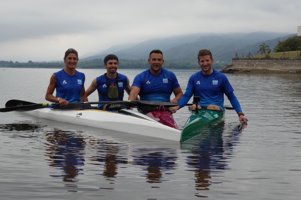 Cuatro cordobeses representarán a la Selección Argentina en el Mundial de Canotaje
